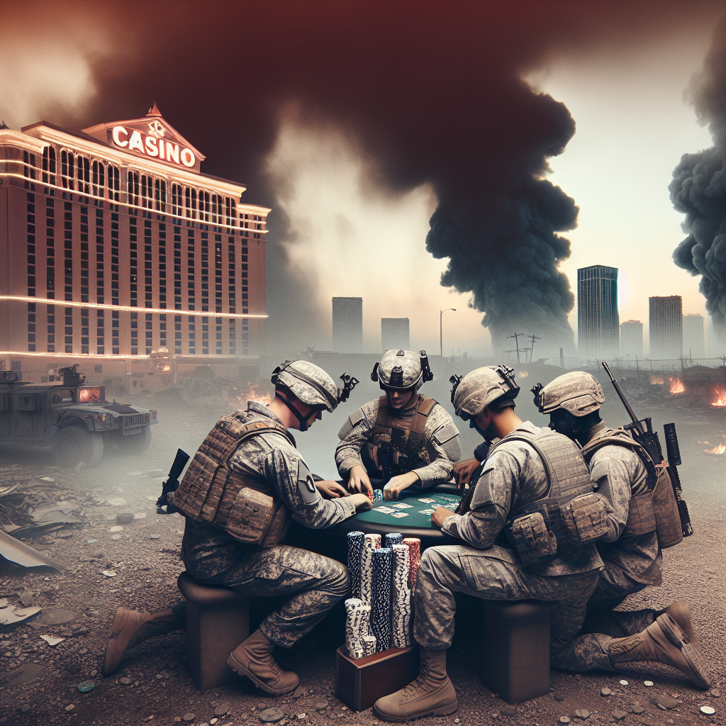 전쟁속의 홀로 카지노 산업